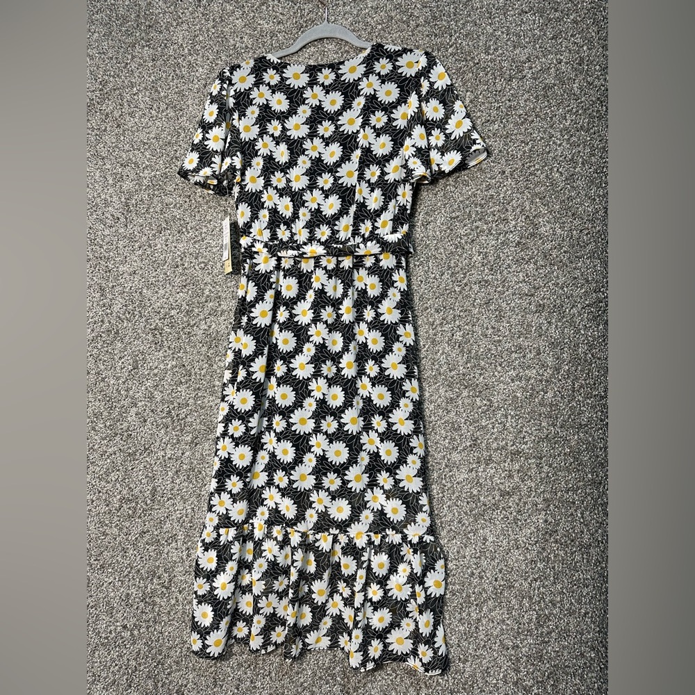 NWT Rewind Juniors’ Faux-Wrap High-Low Dress Size Small - Picture 4 of 6